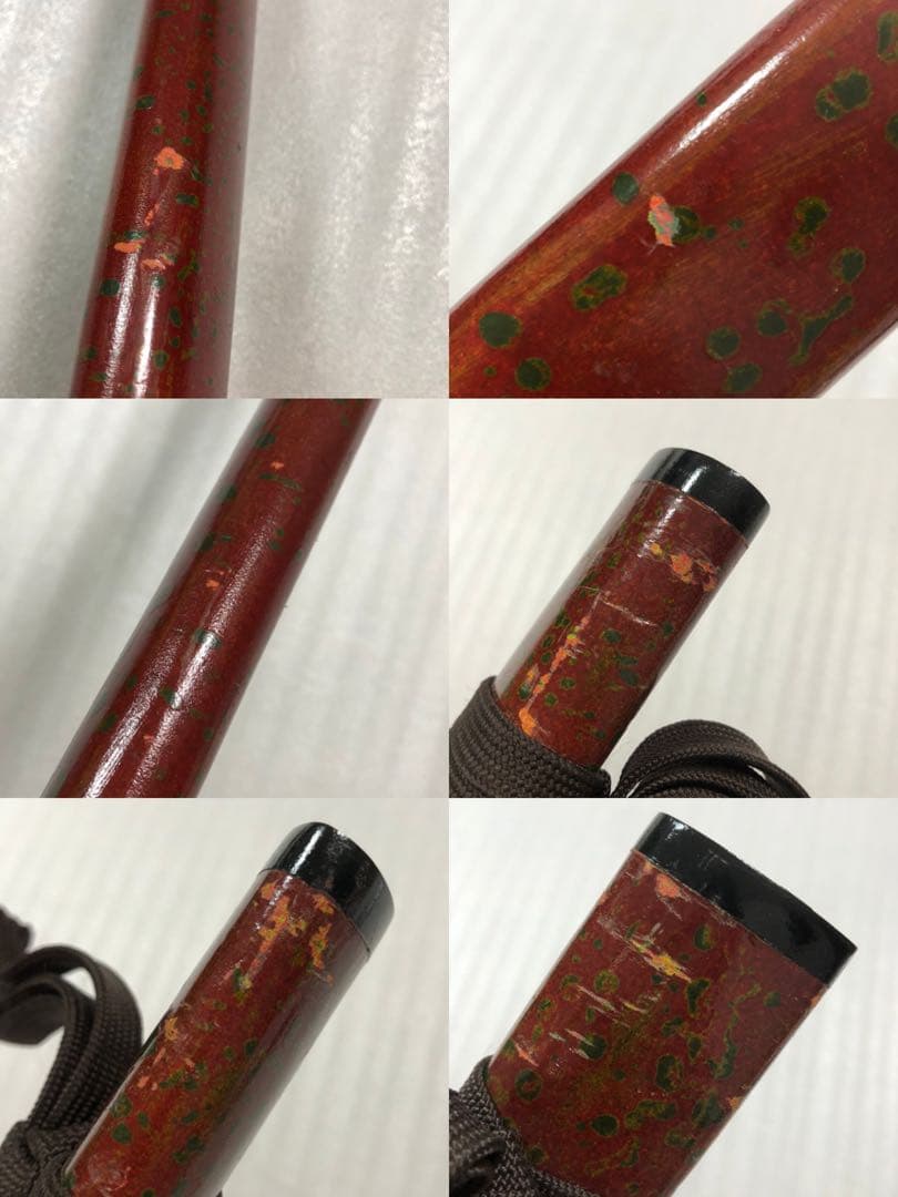 美品 模造刀 打刀 朱鞘 鞘付き長さ約105cm 26A14 - メルカリ