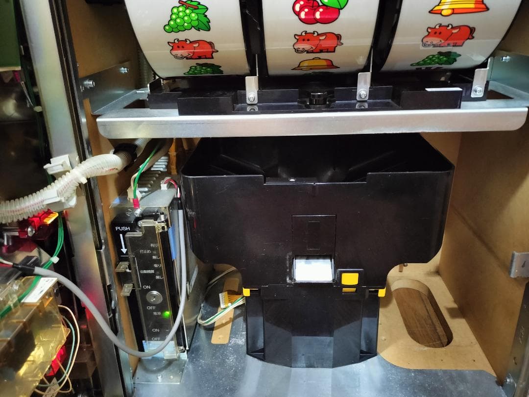 パチスロ実機】北電子☆『初代』ミラクルジャグラー【コイン不要機付