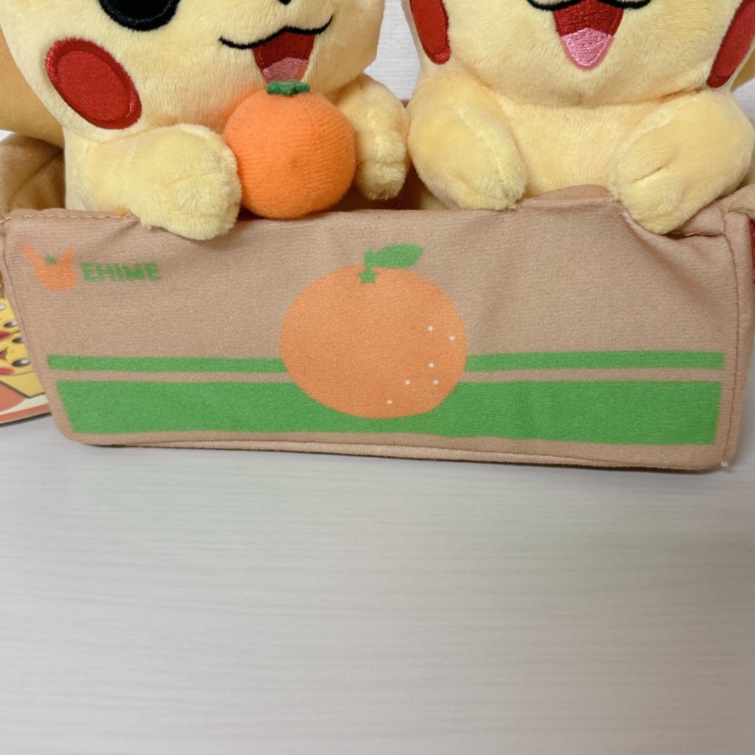 ポケモンストア 愛媛限定 みかん ピカチュウ ぬいぐるみ 30周年 - メルカリ