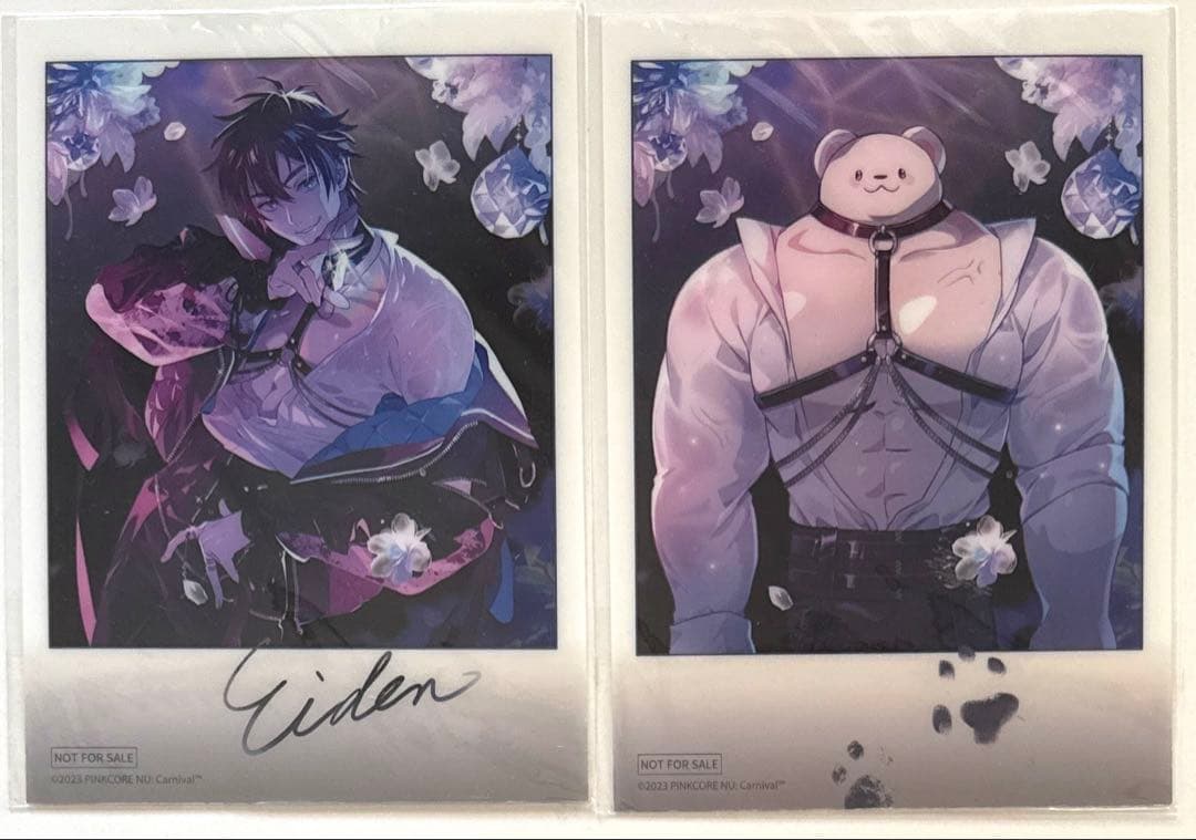 nu:カーニバル 台湾限定 1st Live 入場特典クリアカード エイト トパ