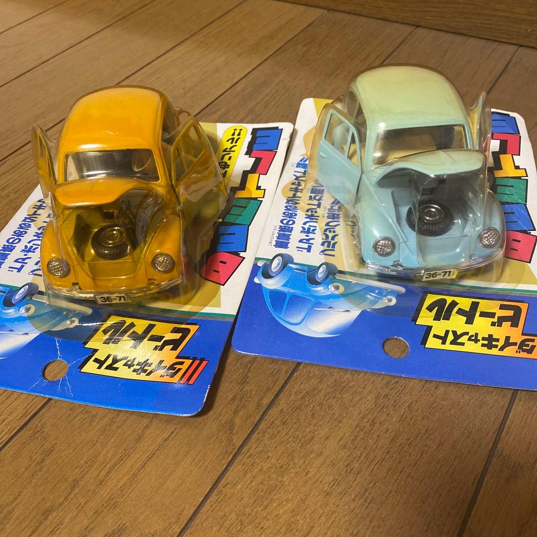 ダイキャストビートル フォルクスワーゲン vw ビートル ミニカーセット 2台 キャストワールド フォルクスワーゲン ビートル 1967 | ジョーゼン