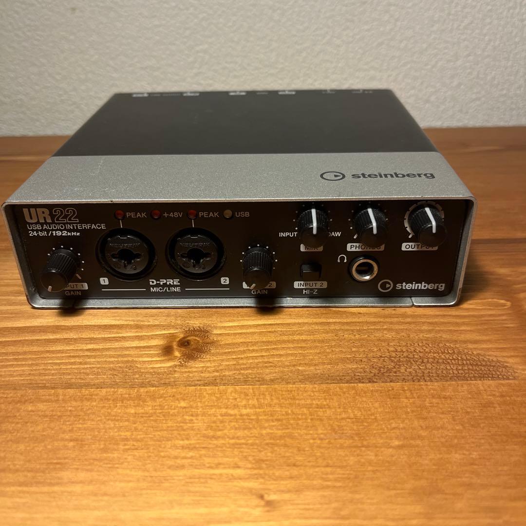 【値下げ可能】Steinberg UR22 USBオーディオインターフェイス Amazon.co.jp: 【整備済み品】 Steinberg スタインバーグ 2x2 USB2.0