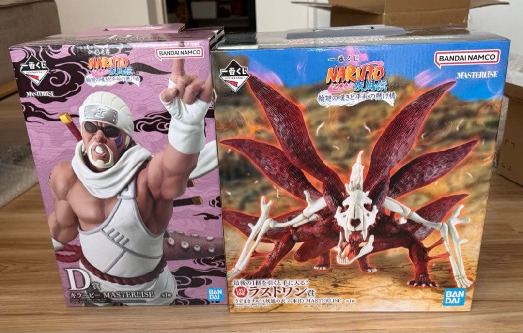 NARUTO 一番くじ ラストワン 賞 キラービー D賞 NARUTO 一番くじ D賞キラービーフィギュア MASTERISE 約20cm - メルカリ