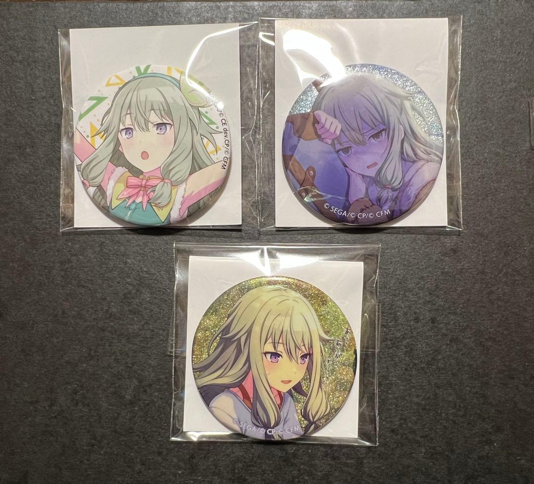 プロジェクトセカイ 草薙寧々 グリッター缶バッジ まとめ売り - メルカリ