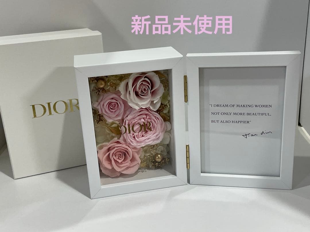 Dior プリザーブドフラワー フォトフレーム 新品 ノベルティ - メルカリ