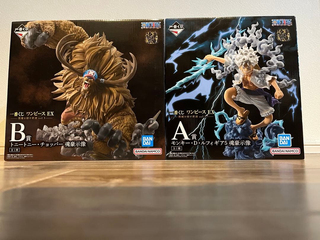 ワンピース　一番くじ　魂豪示像　ルフィ　チョッパー 一番くじ ワンピース EX 悪魔を宿す者達 vol.3｜一番くじ倶楽部