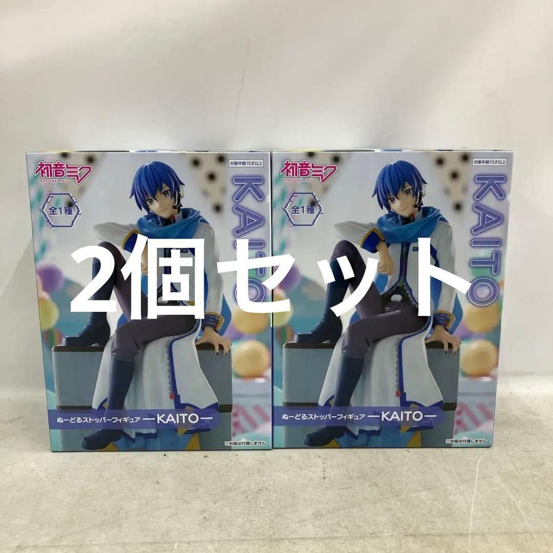 JF6125 未開封 初音ミク ぬーどるストッパーフィギュア KAITO 2個
