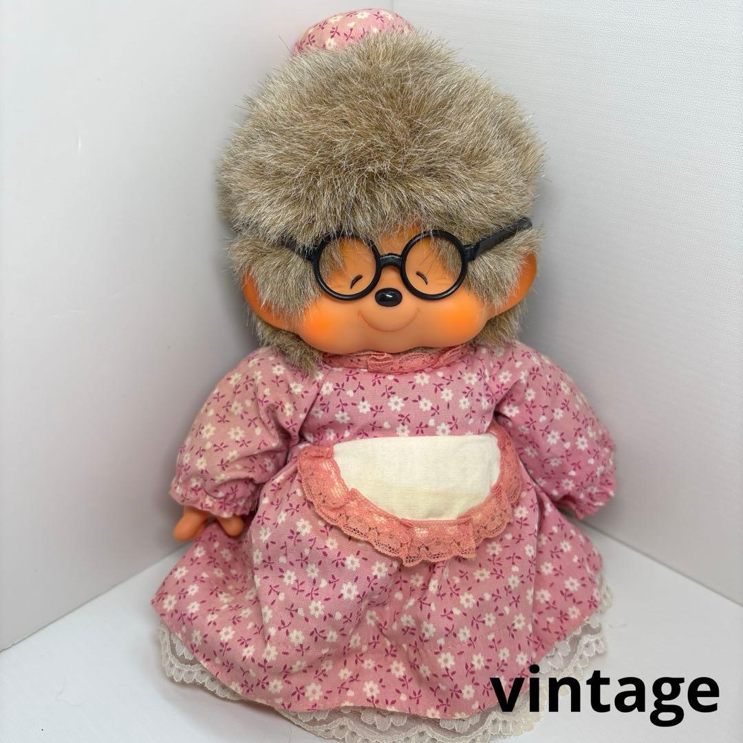 1980年 ビンテージ おばあさん モンチッチ monchhichi 0550 1980年 ビンテージ おばあさん モンチッチ monchhichi 0550 - メルカリ
