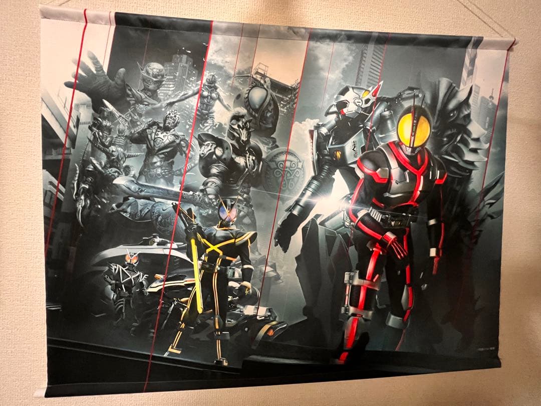 仮面ライダー555 仮面ライダーファイズ タペストリー ライダーストア