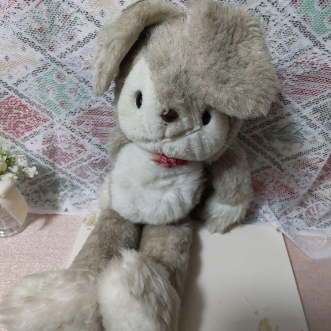 昭和レトロ 多分創美社 足長うさぎぬいぐるみ - メルカリ