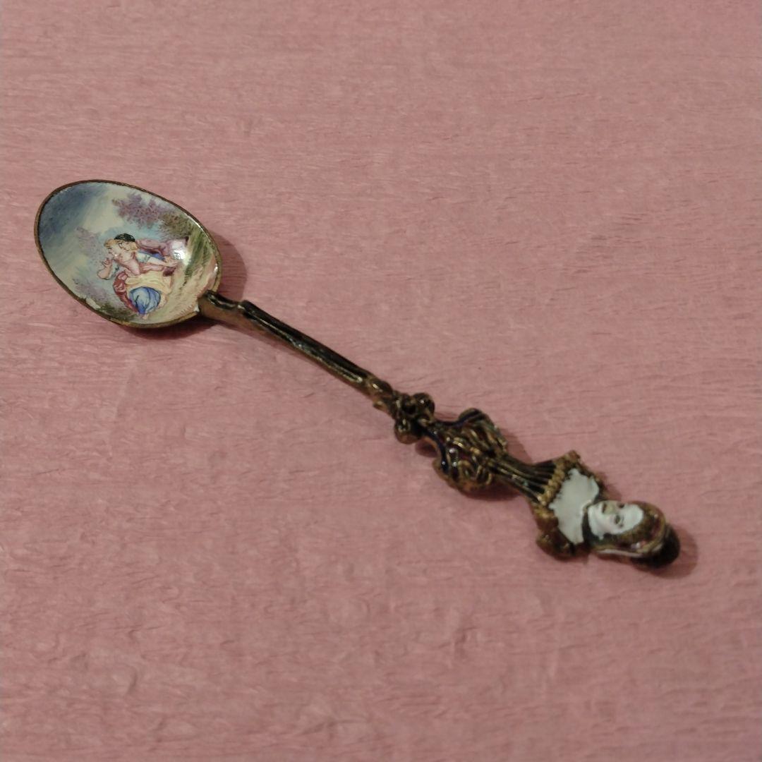 セール（1日まで）18世紀 エナメルスプーン　肉筆 Welcome to ギャラリー虎徹 WEB