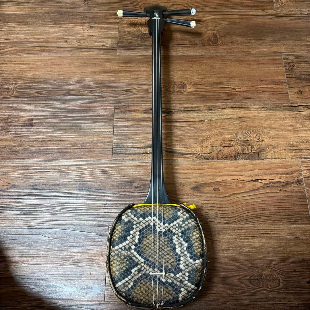 蛇皮装飾 三線本体 Amazon.co.jp: 三線 沖縄三線 初心者向けスタンダードセット 本蛇皮