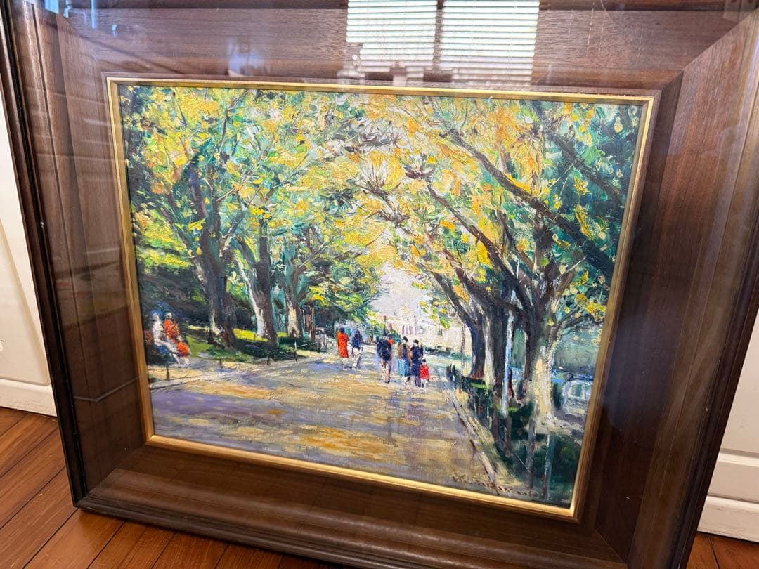 85.「タイトル不明」髙橋一善 油絵