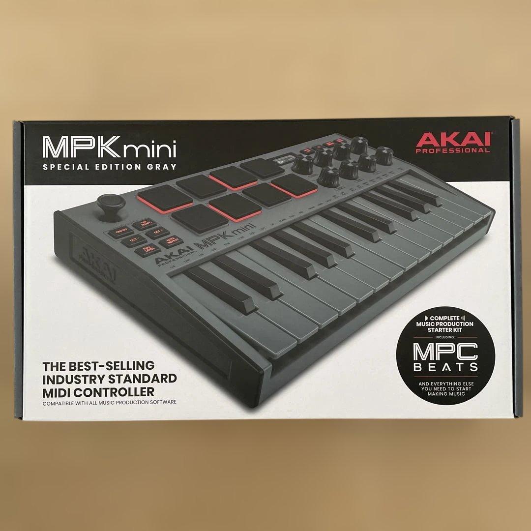 DTM・DAW AKAI PROFESSIONAL MPKmini DTM初心者がAKAI MPK mini mk3を購入して約1年間使ってみて感じたこと