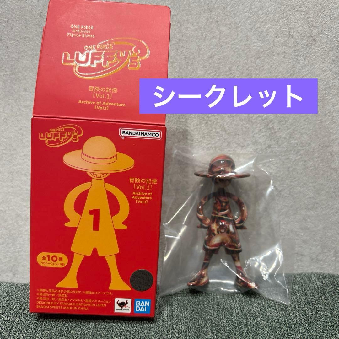 LUFFY's 冒険の記憶 vol.1 ルフィ シークレット - メルカリ