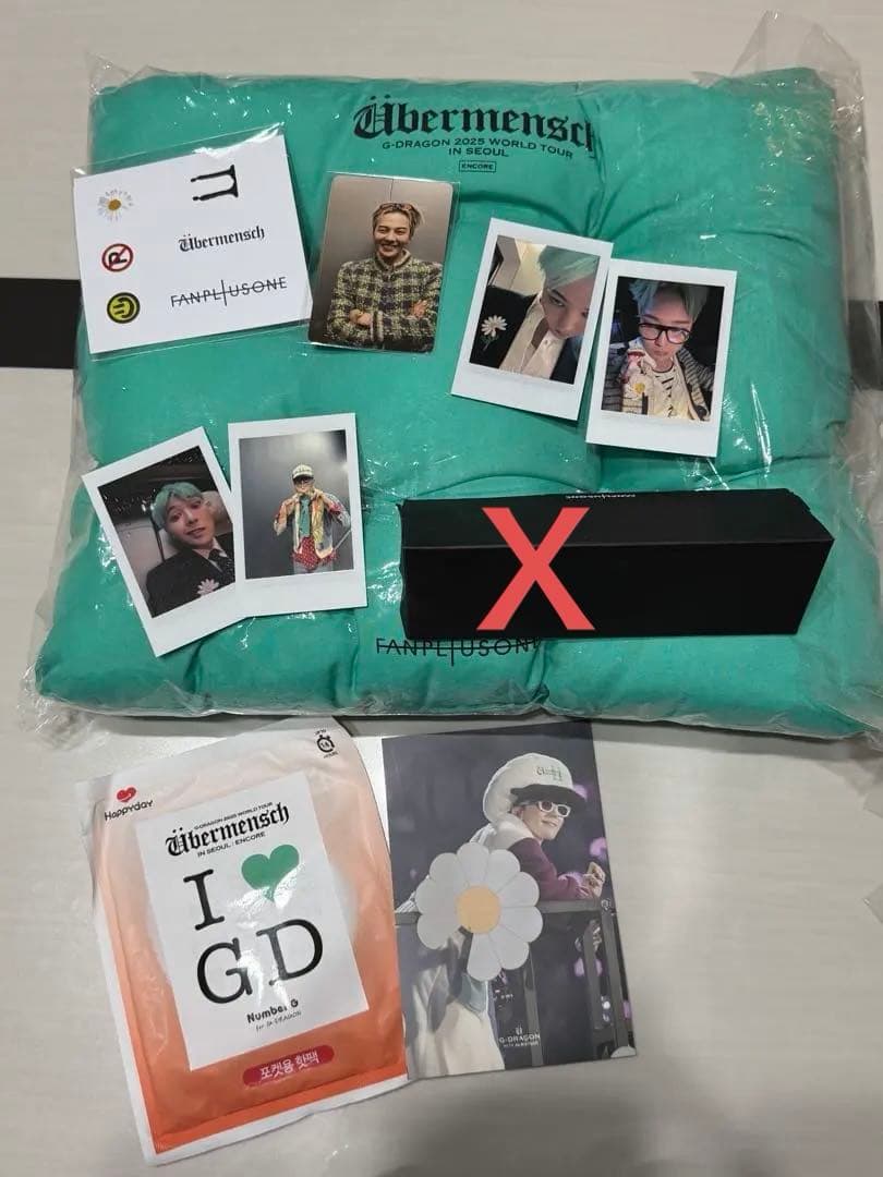 G-DRAGON ÜBERMENSCH ENCORE SEOUL 特典グッズ Pre-Order] G-DRAGON 2025 World Tour Übermensch Encore Official