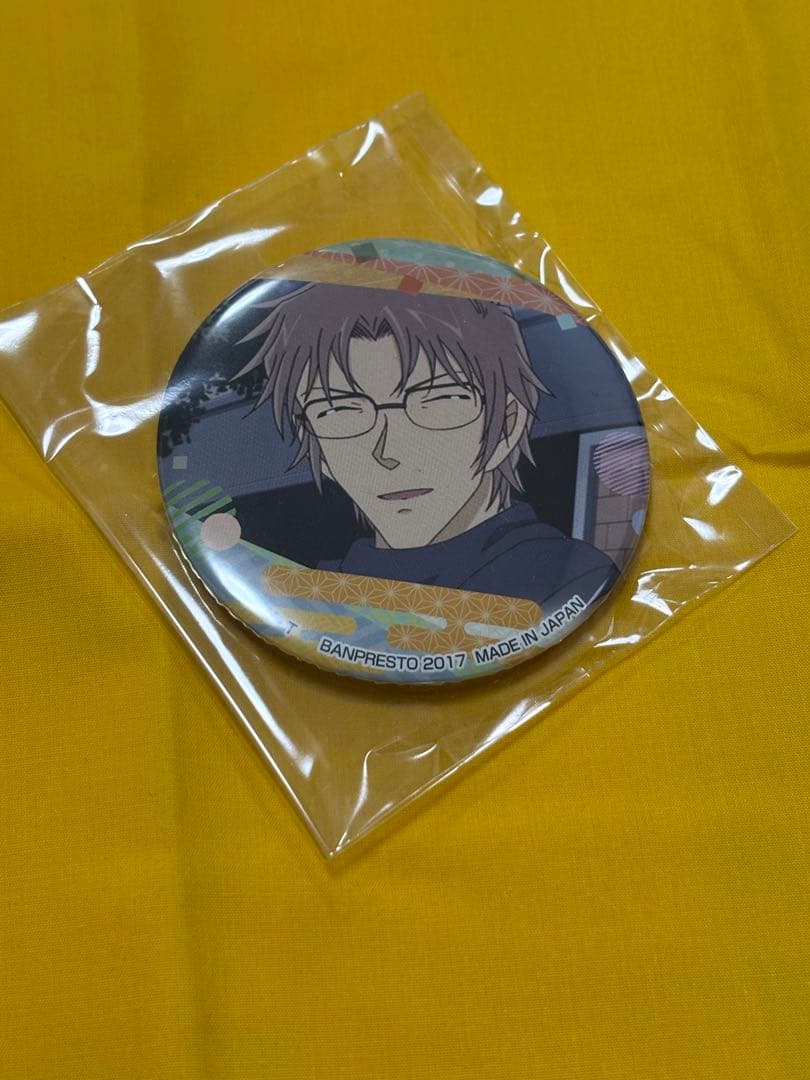 名探偵コナンコナン茶屋限定沖矢昴缶バッジ