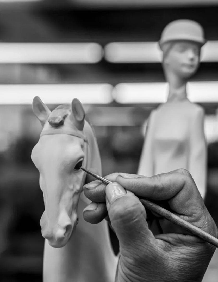 ヨシカネ様専用】LLADRO リヤドロ 馬に乗る女性 陶器 - メルカリ