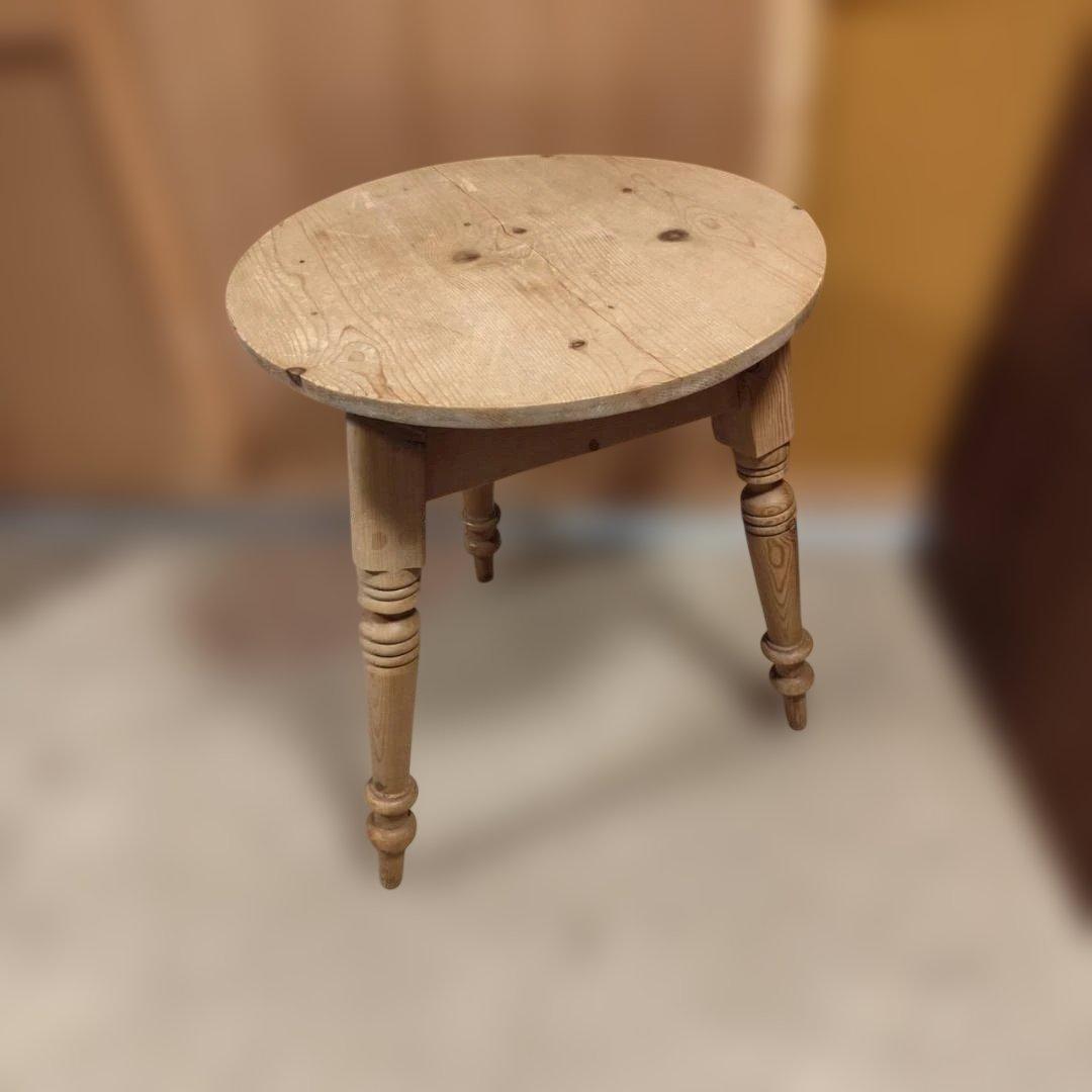 英国風 クリケットテーブル 無垢材 ろくろ脚 アンティーク 丸テーブル 英国風 クリケットテーブル 無垢材 ろくろ脚 アンティーク 丸テーブル
