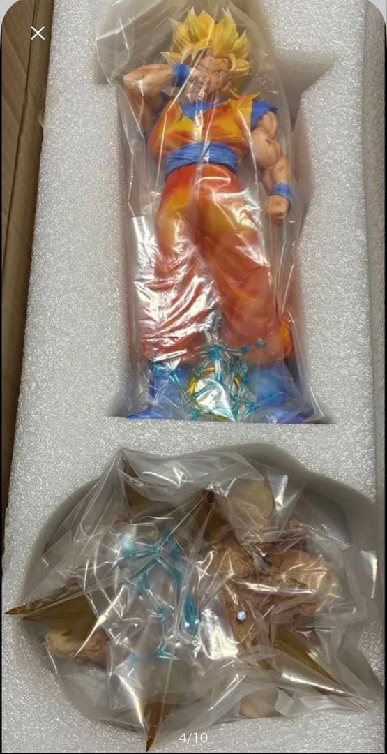 ドラゴンボール JJ studio製 孫悟空 光点灯台座付き 新品未使用品