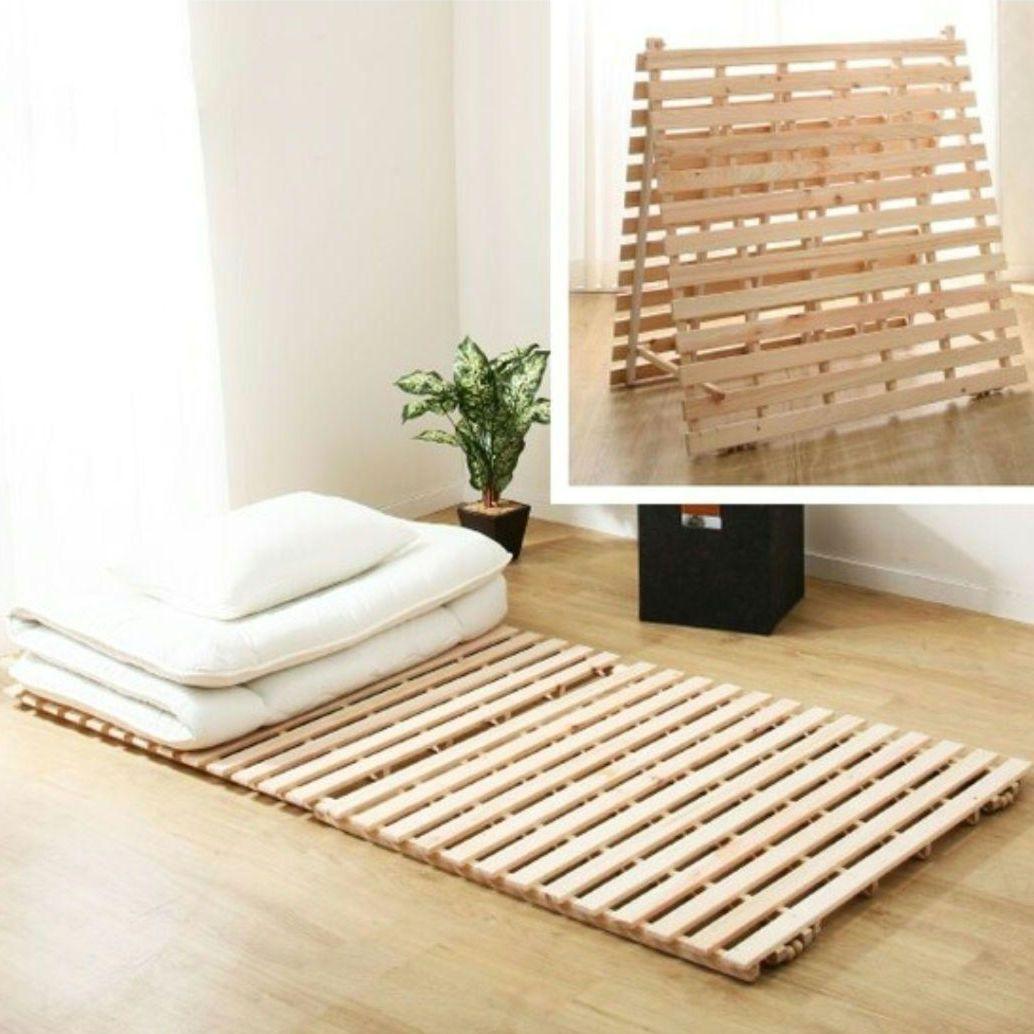 ニトリ　シングル 2つ折りすのこベッド2個セット Amazon｜ニトリ(NITORI) シングル 2つ折りヒノキすのこベッド 5630187
