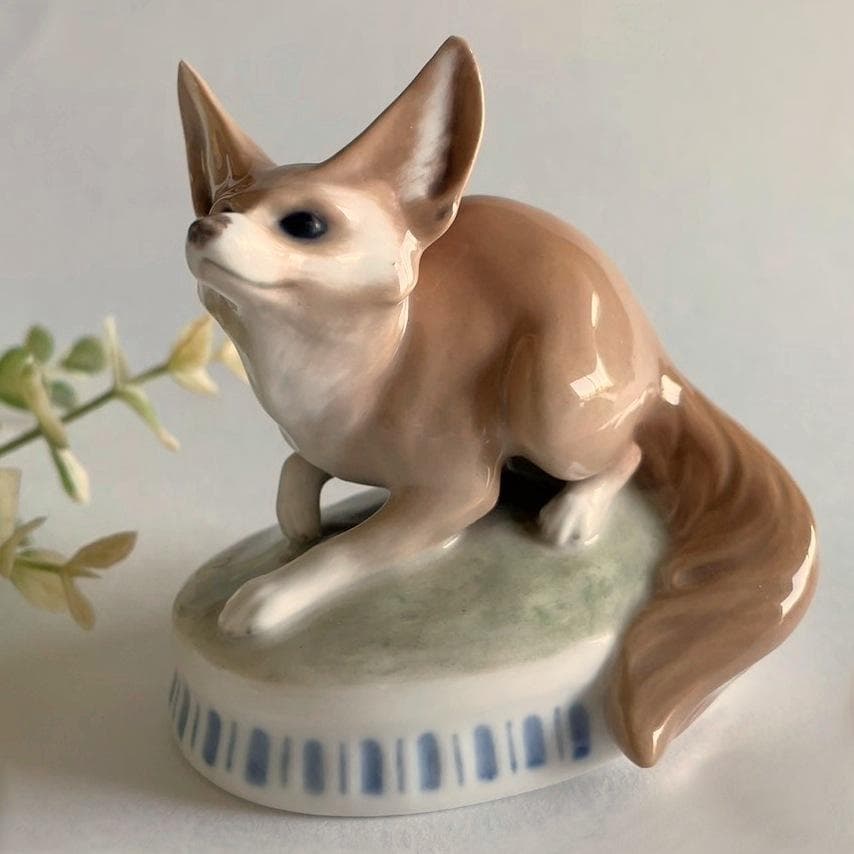 希少 アンティーク ロイヤルコペンハーゲン キツネ 狐 フィギュリン i-img600x600-