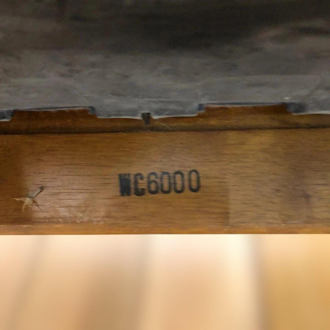 カリモク アームチェア 肘付き ダイニングチェア ヴィンテージ 112931