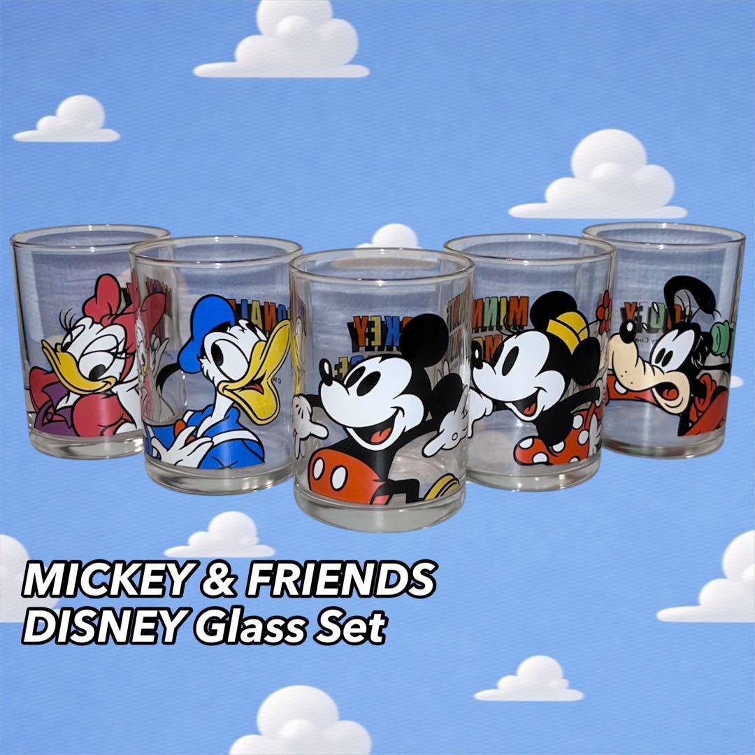 MICKEY & FRIENDS グラスセット ディズニー 食器 雑貨 - メルカリ