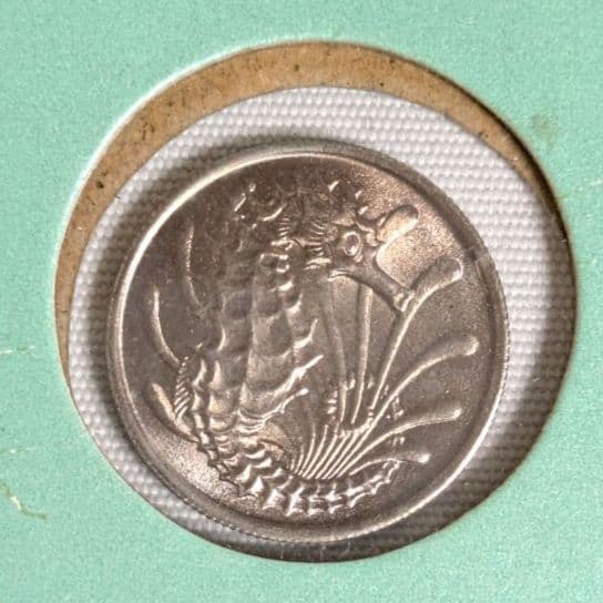 シンガポール10セント 1968年 - メルカリ