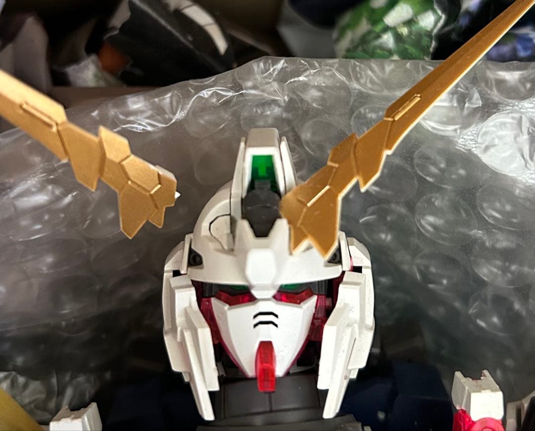 即日発送 PG ユニコーンガンダム LED付き ジャンク クスィー - メルカリ