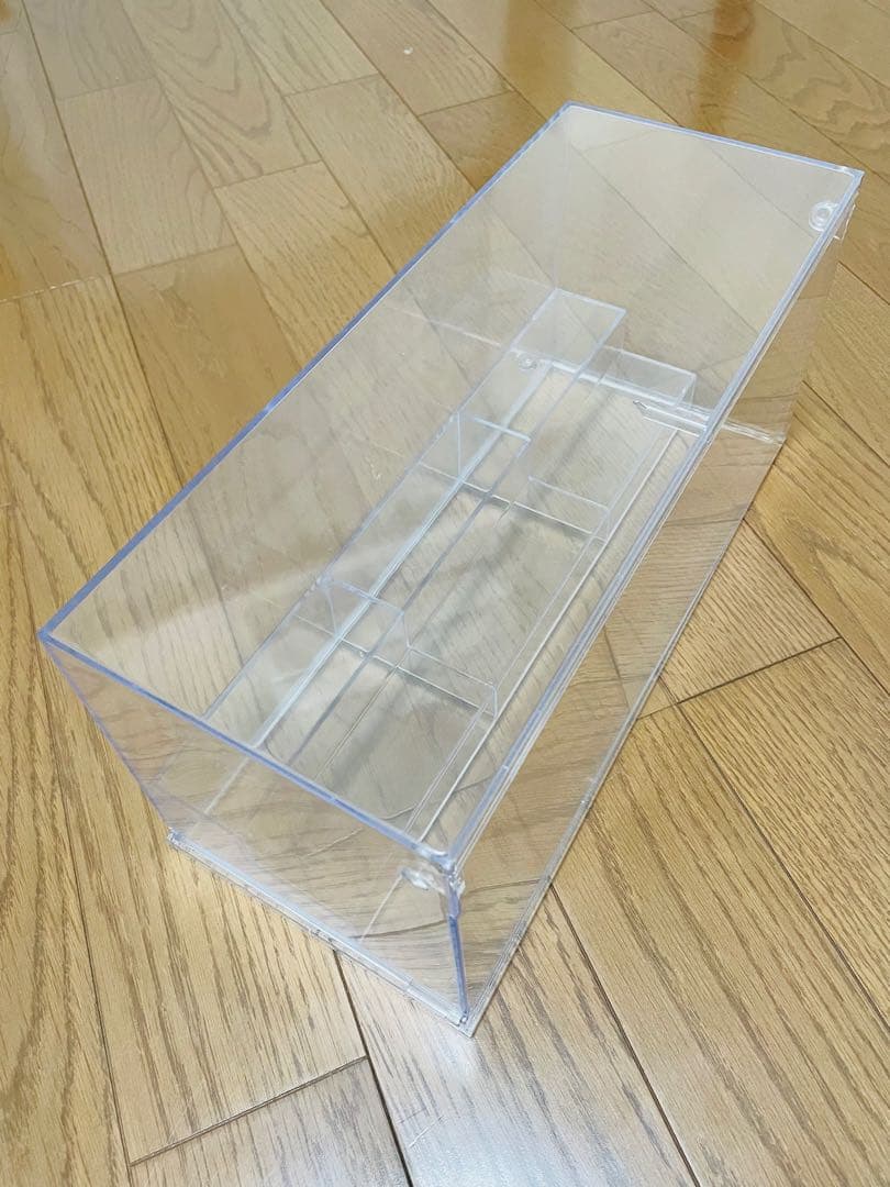【マッシー】フィギュアケース4個セット 楽天市場】フィギュアケース 透明収納ケース 4個セット 仕切り付き