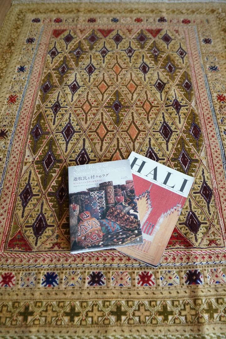 アフガン絨毯 マシュワニキリム トライバルラグ151×122cm - メルカリ