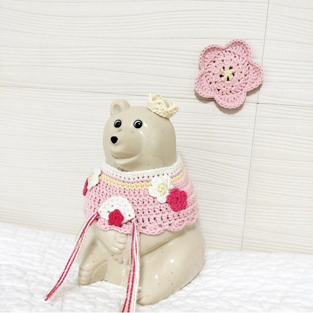 しろくま貯金箱＊ひな祭り おひな様 - メルカリ