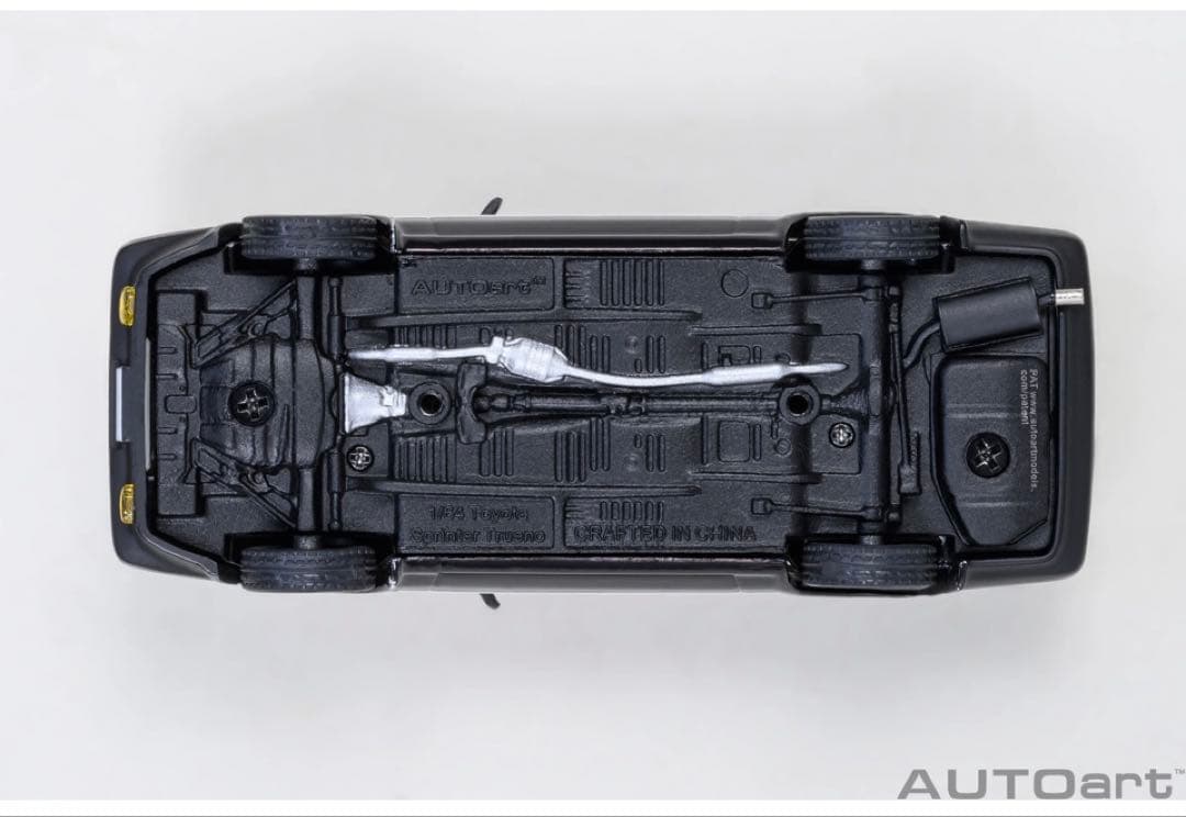 AUTO art頭文字D トレノAE86 1/64 豆腐パーツ付属 - メルカリ