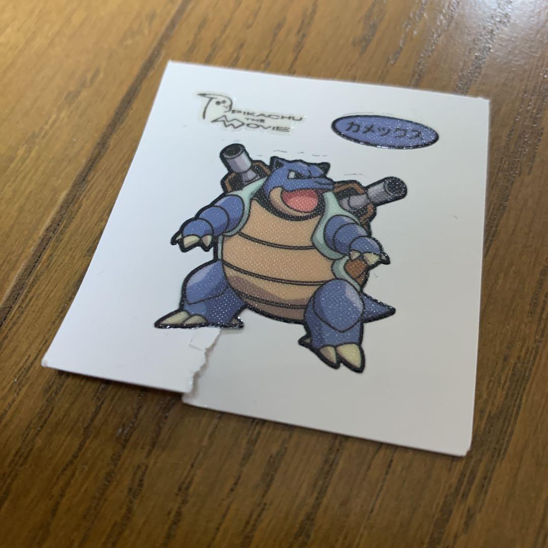ポケモンデコキャラシール映画限定PIKACHU THE MOVIE