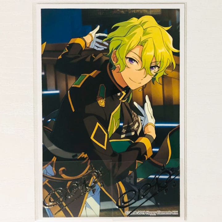 新品☆あんスタ☆Eden【巴日和】サインステッカー☆スターラメver