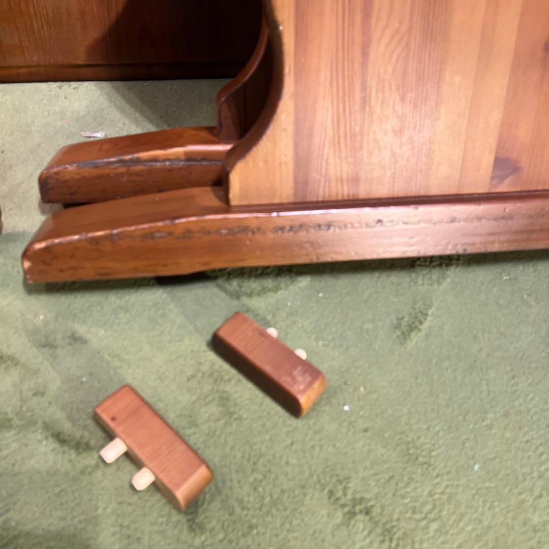 90's ヴィンテージ パインソリッド テーブル - メルカリ