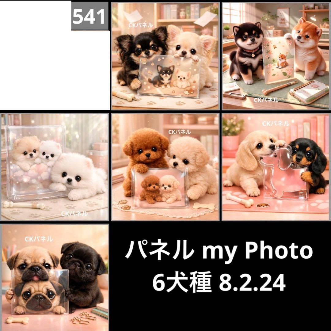 オーダーページ パネル my Photo 6犬種 8.2.24 - メルカリ