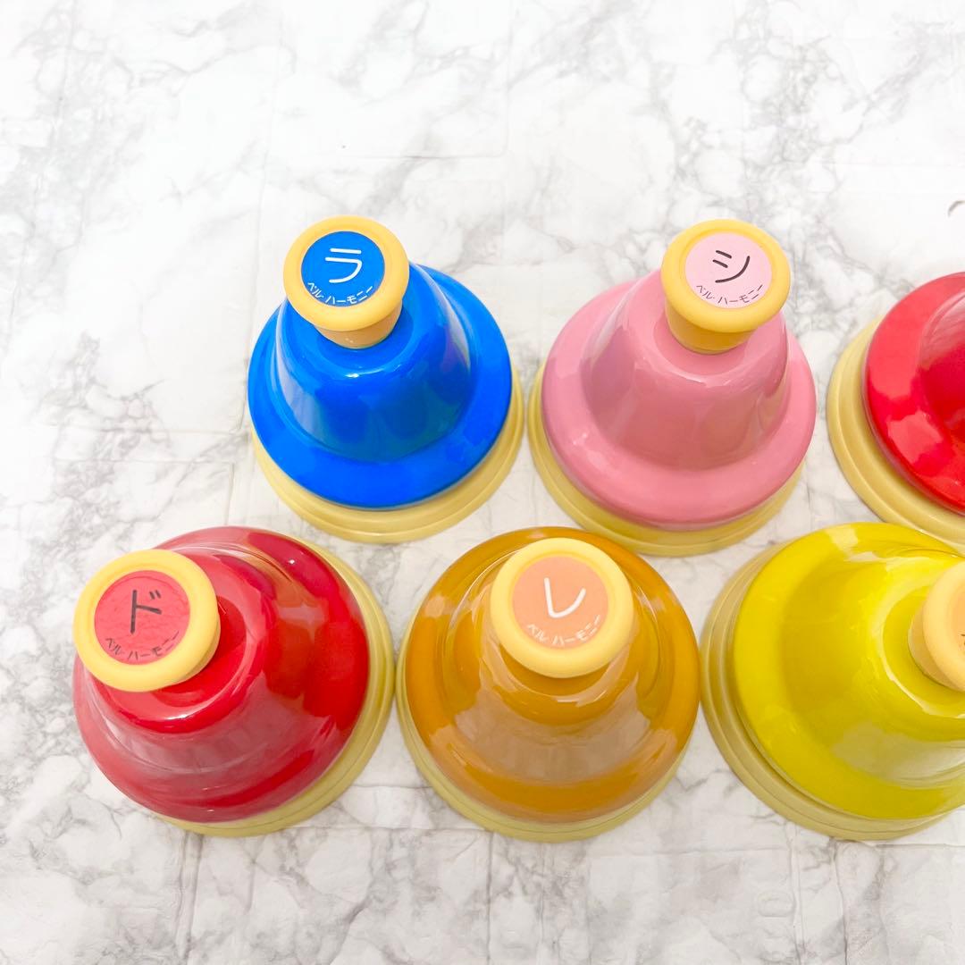 良品】SUZUKI ベルハーモニー デスクタイプ単音 ハンドベル 10音セット