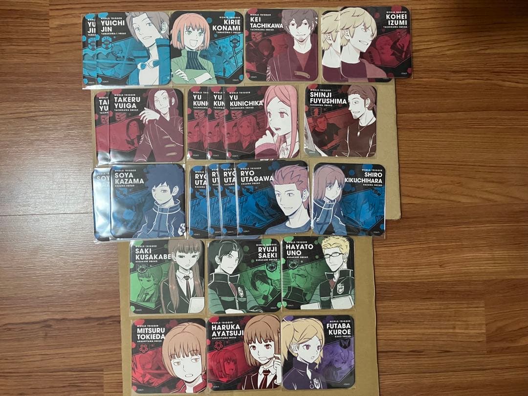 ワールドトリガー アートコースター第2弾 44枚セット - メルカリ