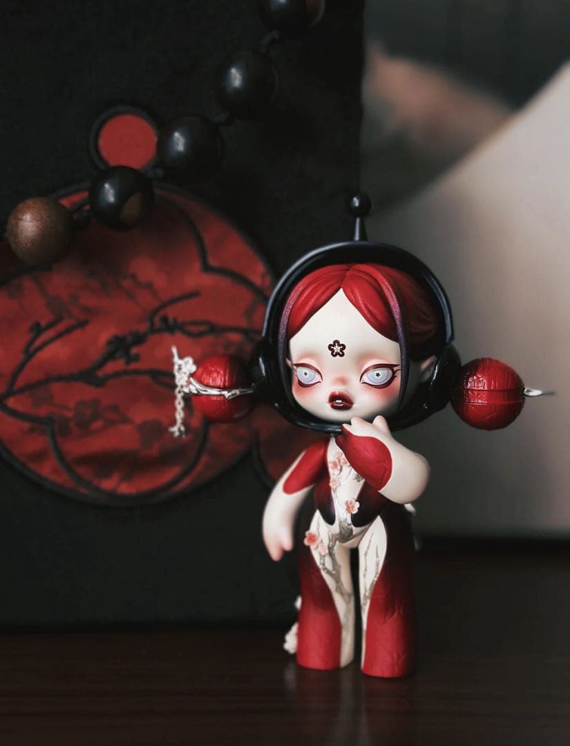 POPMART SKULLPANDA スカルパンダ 梅 灼霜 海外限定フィギュア - メルカリ