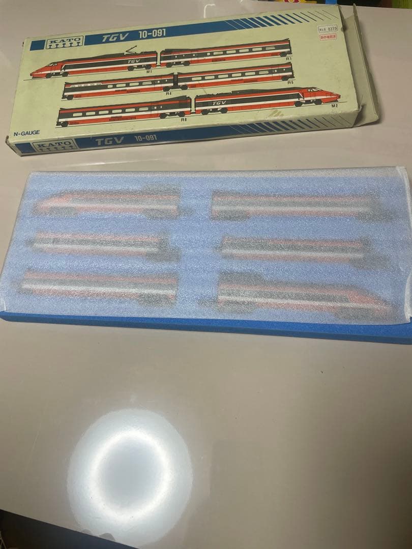 KATO Nゲージ TGV 10-091 基本6両セット フランス高速鉄道 KATO TGV 10-091 基本6両セット - メルカリ