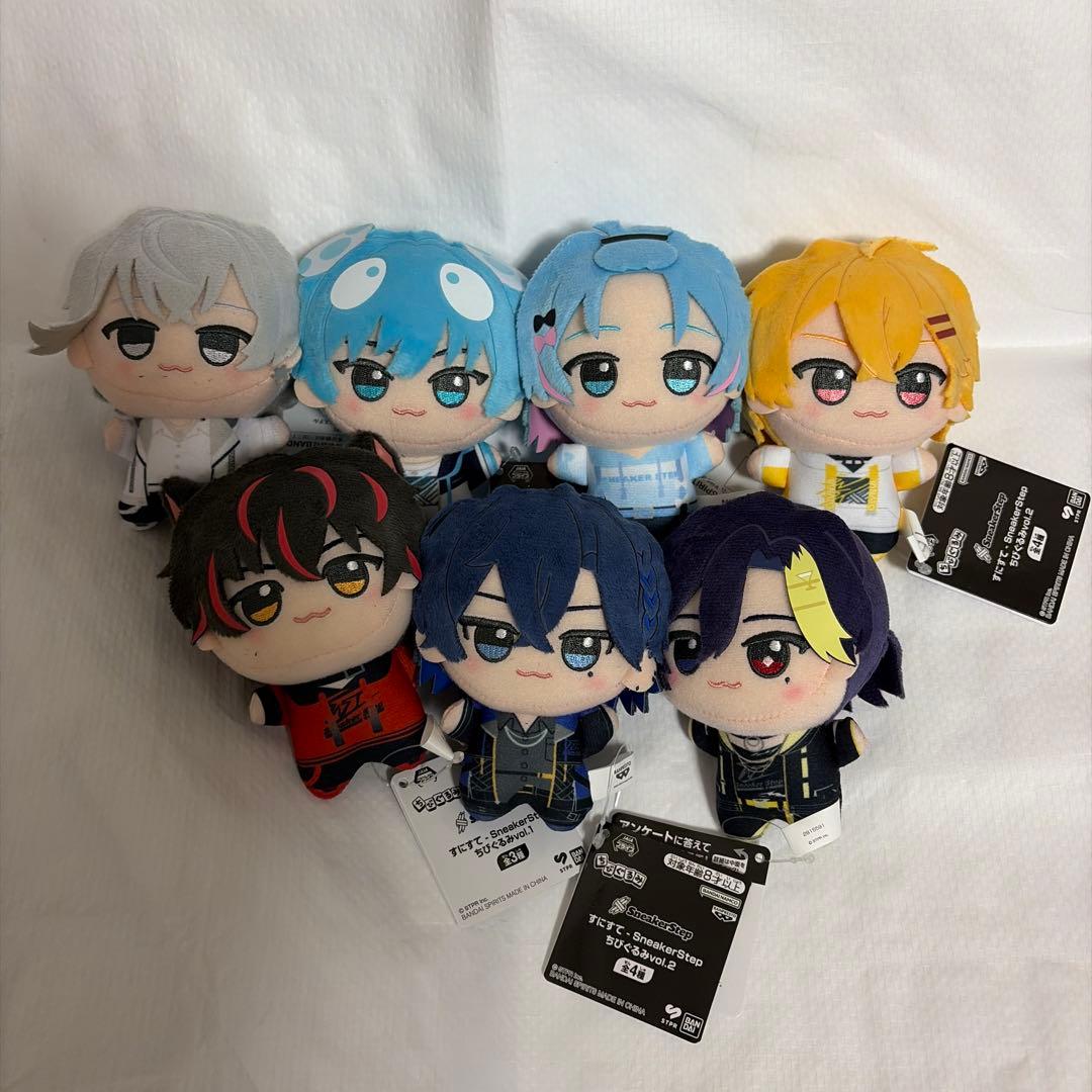 すにすてSneakerStep ちびぐるみ 全7種 セット まとめ売り ① - メルカリ