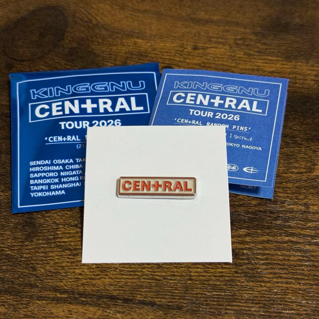 CEN+RAL TOUR 2026 ピンバッジ - メルカリ