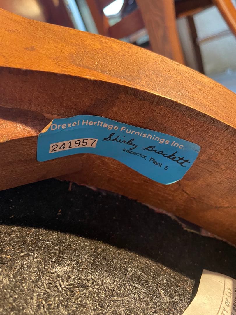 アメリカ ドレクセルヘリテイジ社製 ダイニングチェア アンティーク