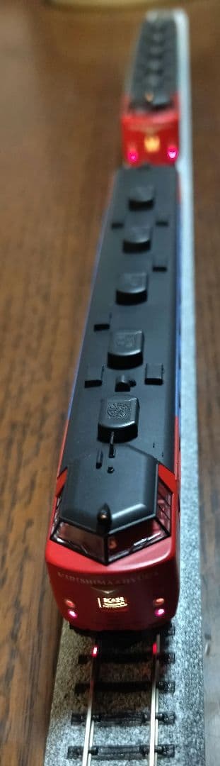 NゲージKATO：ラウンドハウス485系きりしま・ひゅうが3両