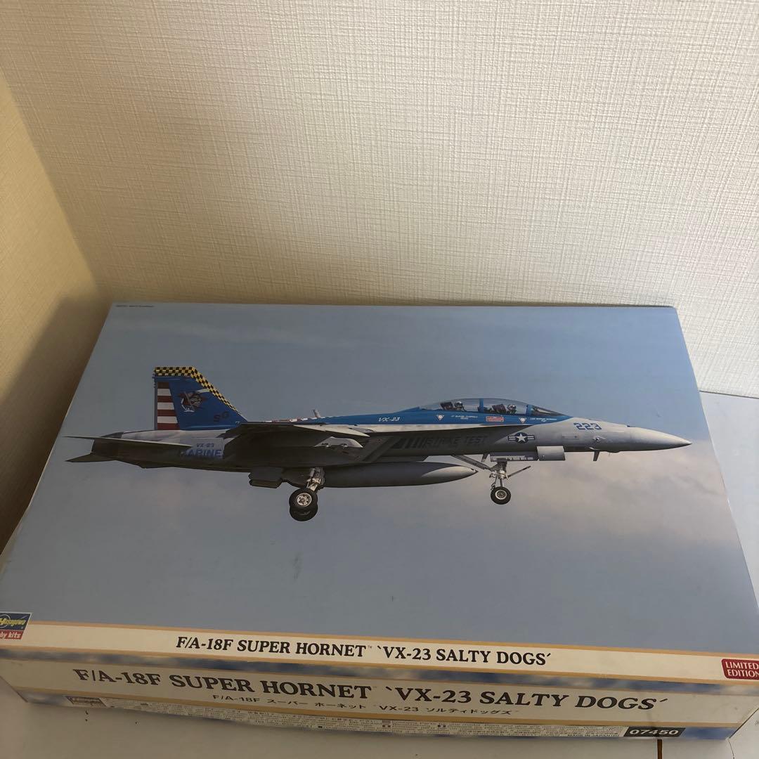 ハセガワ1/48 アメリカ海軍 F/A-18F スーパーホーネット VX-23 ハセガワ、プラモデル「F/A-18F スーパー ホーネット “トップガン