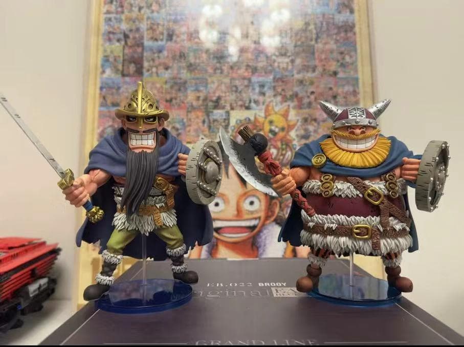 ワンピース YZ ドリー ブロギー 2点 ガレージキット スタチュー