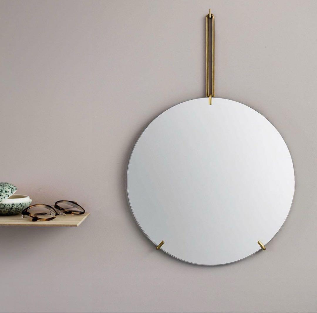 MOEBE WALL MIRROR ムーべ　ウォールミラー　φ30cm MOEBE WALL MIRROR / ムーべ ウォールミラー｜CATAWARA（カタワラ）