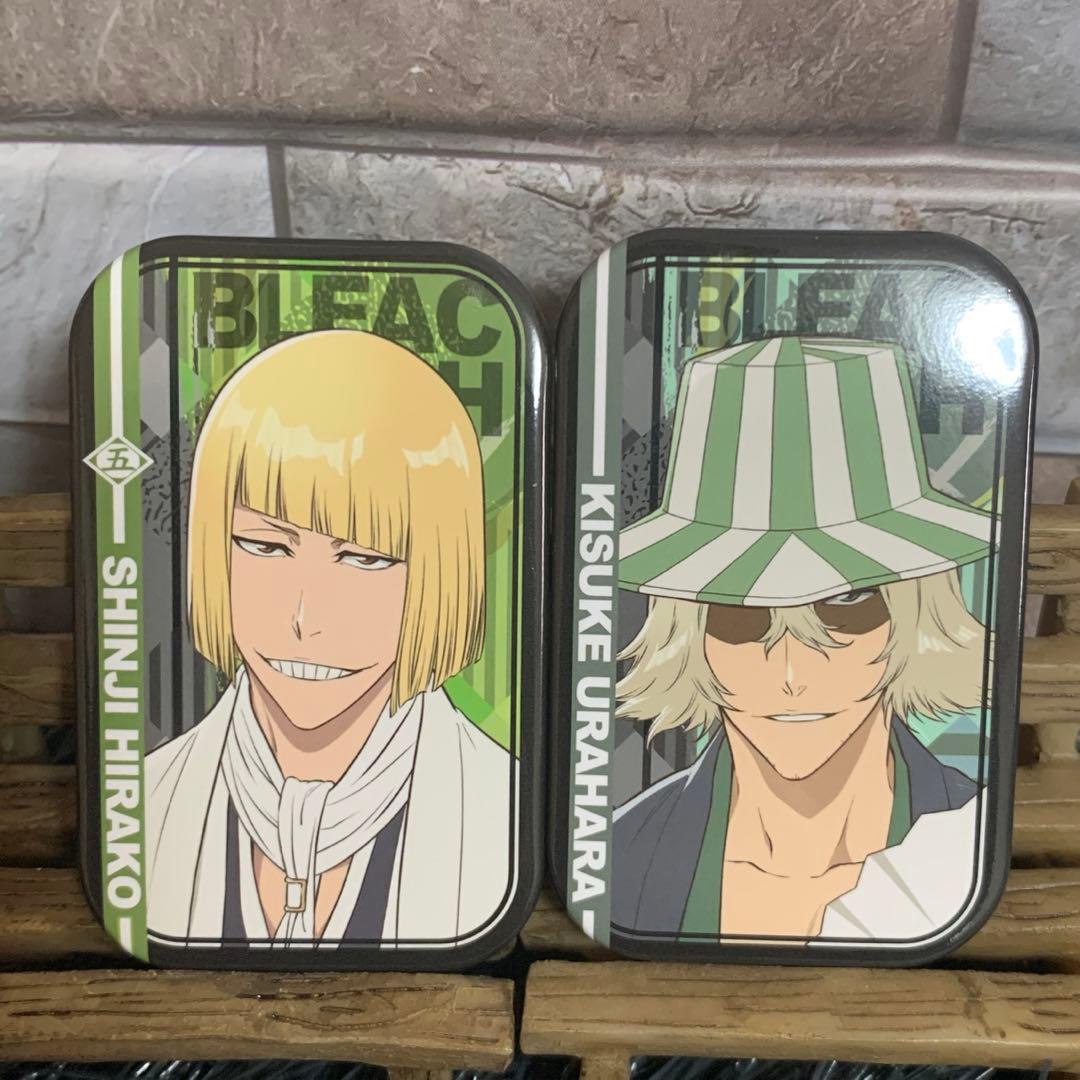 ✨ BLEACH ブリーチ ✨ まるかく スクエア 缶バッジ 浦原喜助 平子真子